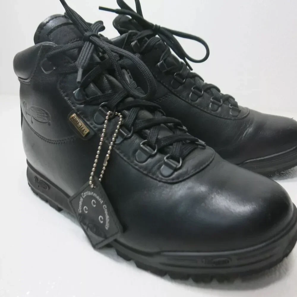 Vasque Sundowner GTX Leather Rubber Work Boots Footwear Men's Work Sz 6